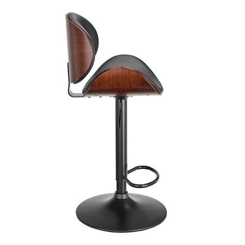 Banqueta Giratória Bergen Preta - Lar Sereno - Imagem 2