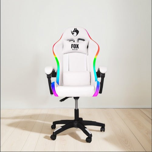 Cadeira Gamer Fox Racer Nordic Branca B98 - Lar Sereno - Imagem 4