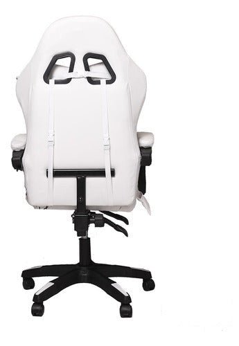 Cadeira Gamer Fox Racer Nordic Branca B98 - Lar Sereno - Imagem 2